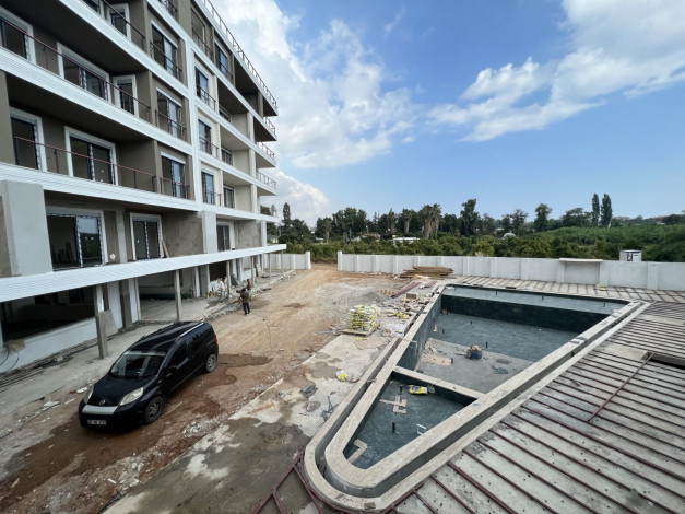 Новая квартира планировки 2+1, 100м2 в современном жилом комплексе, район Оба - Ракурс 2