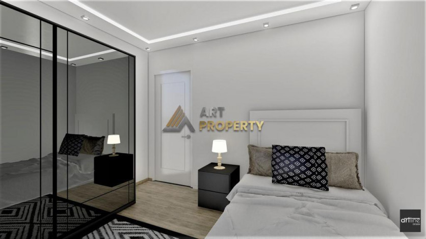 Новый инвестиционный проект рядом с морем в центре Аланьи, 46-62 м2 - Ракурс 10