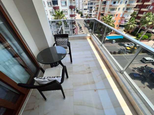 Видовая квартира планировки 3+1, 135м2 в жилом комплексе, район Махмутлар - Ракурс 7