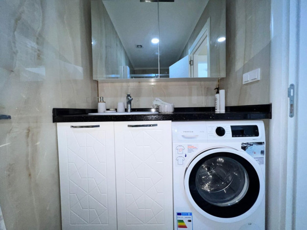 Видовая квартира планировки 3+1, 135м2 в жилом комплексе, район Махмутлар - Ракурс 17