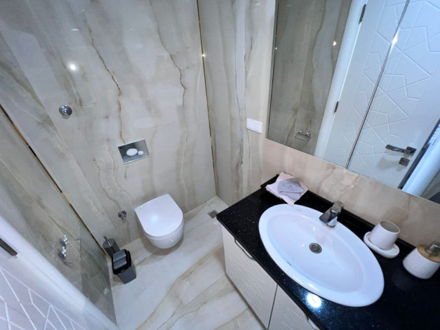 Видовая квартира планировки 3+1, 135м2 в жилом комплексе, район Махмутлар - Ракурс 22