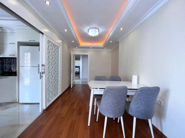 Видовая квартира планировки 3+1, 135м2 в жилом комплексе, район Махмутлар - Ракурс 27