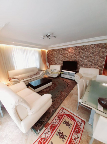 Меблированная квартира планировки 3+1, 140м2 в шаговой доступности от моря, Махмутлар - Ракурс 11