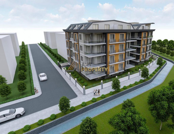 Новый инвестиционный проект рядом с морем в центре Аланьи, 46-62 м2 - Ракурс 15