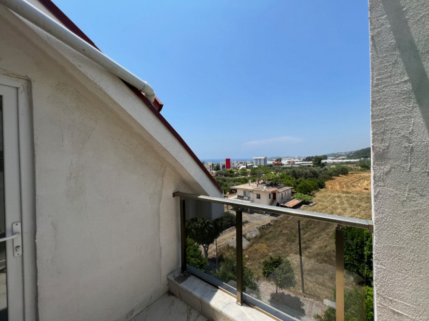 Видовой пентхаус планировки 2+1, 120м2 в шаговой доступности от моря, район Авсаллар - Ракурс 4