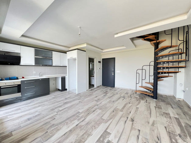 Видовой пентхаус планировки 2+1, 120м2 в шаговой доступности от моря, район Авсаллар - Ракурс 7