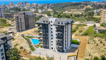 Апартаменты планировки 2+1, 90 м2 с видом на море  в новом жилом комплексе, район Авсаллар - Ракурс 3