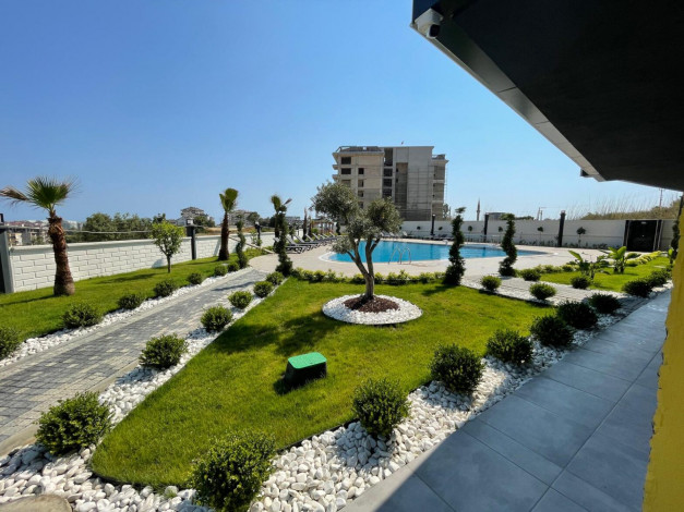 Апартаменты планировки 2+1, 90 м2 с видом на море  в новом жилом комплексе, район Авсаллар - Ракурс 7