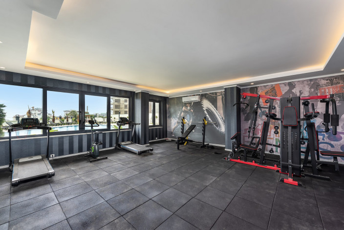 Апартаменты планировки 2+1, 90 м2 с видом на море  в новом жилом комплексе, район Авсаллар - Ракурс 9