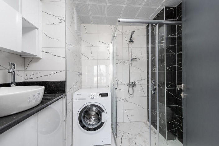 Апартаменты планировки 2+1, 90 м2 с видом на море  в новом жилом комплексе, район Авсаллар - Ракурс 12