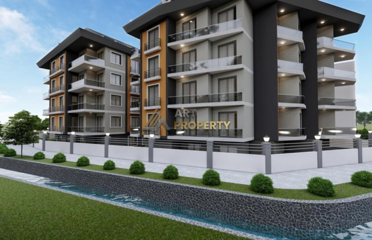 Новый инвестиционный проект рядом с морем в центре Аланьи, 46-62 м2 - Ракурс 20