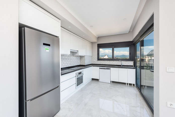 Апартаменты планировки 2+1, 90 м2 с видом на море  в новом жилом комплексе, район Авсаллар - Ракурс 16