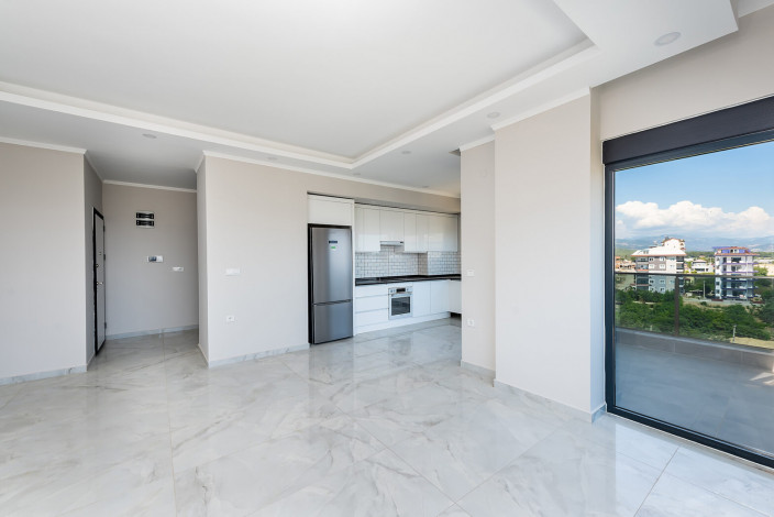 Апартаменты планировки 2+1, 90 м2 с видом на море  в новом жилом комплексе, район Авсаллар - Ракурс 17