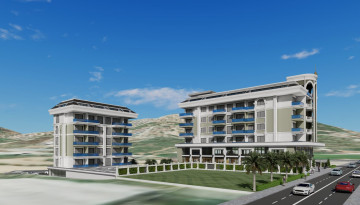 Новый инвестиционный проект с квартирами 1+1, 2+1, 3+1 в районе Каргыджак - Ракурс 7