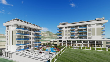 Новый инвестиционный проект с квартирами 1+1, 2+1, 3+1 в районе Каргыджак - Ракурс 18