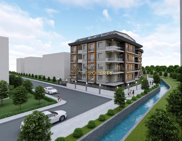 Новый инвестиционный проект рядом с морем в центре Аланьи, 46-62 м2 - Ракурс 25