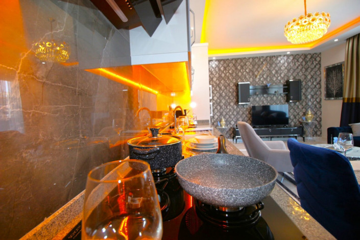 Уютный меблированный пентхаус планировки 3+1, 135м2 в районе Махмутлар - Ракурс 2