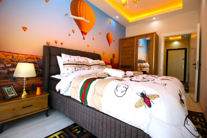 Уютный меблированный пентхаус планировки 3+1, 135м2 в районе Махмутлар - Ракурс 7