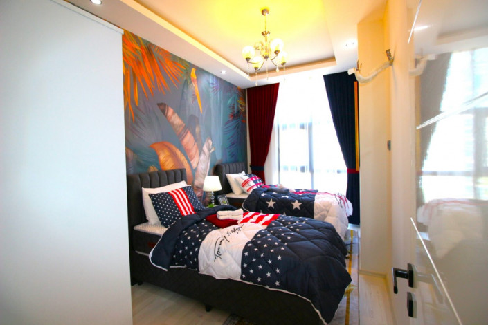 Уютный меблированный пентхаус планировки 3+1, 135м2 в районе Махмутлар - Ракурс 13