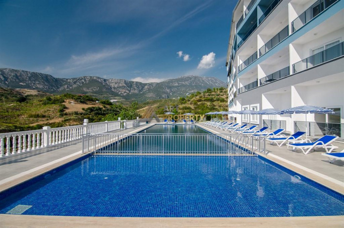 Меблированная квартира-студия, 50м2 в живописном районе Каргыджак - Ракурс 4