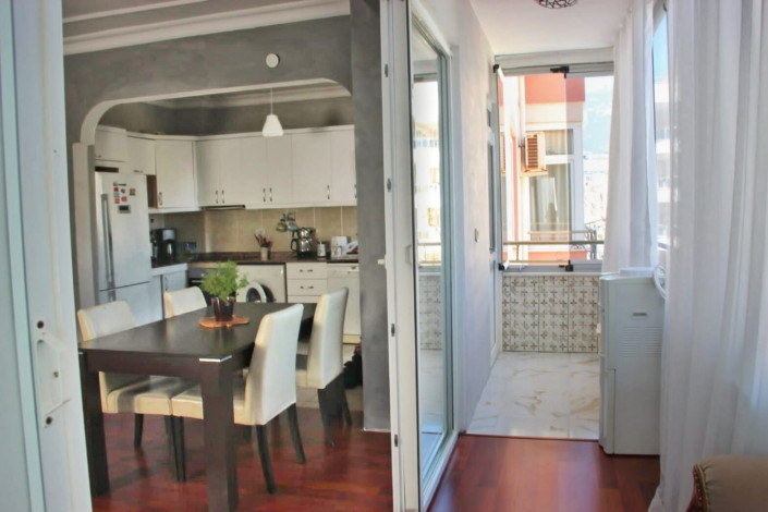 Меблированная квартира планировки 3+1, 140м2 с видом на море в районе Махмутлар - Ракурс 3