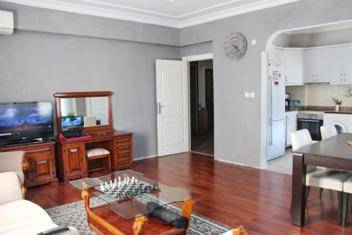 Меблированная квартира планировки 3+1, 140м2 с видом на море в районе Махмутлар - Ракурс 14