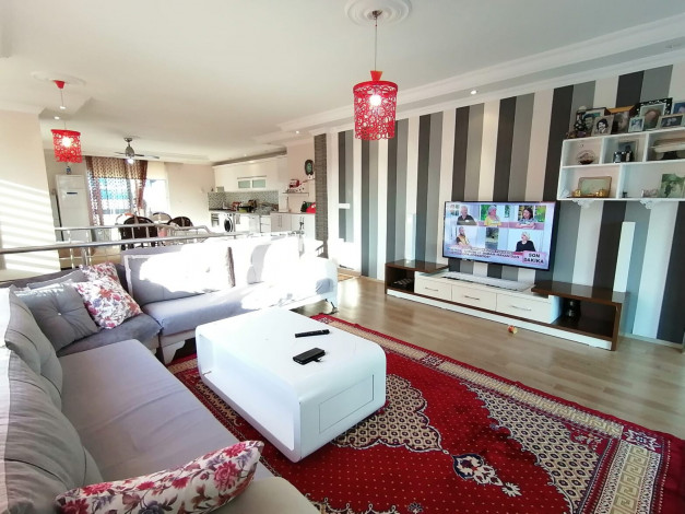 Пентхаус планировки 3+1, 250м2 в жилом комплексе, район Махмутлар - Ракурс 10