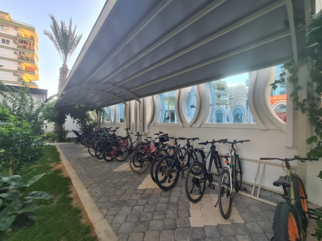 Меблированная квартира планировки 1+1, 70м2 в роскошном жилом комплексе, Махмутлар - Ракурс 22