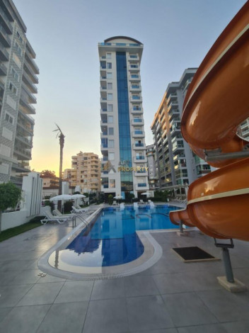 Меблированная квартира планировки 1+1, 70м2 в роскошном жилом комплексе, Махмутлар - Ракурс 29