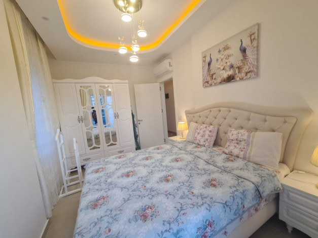 Меблированная квартира планировки 1+1, 70м2 в роскошном жилом комплексе, Махмутлар - Ракурс 46