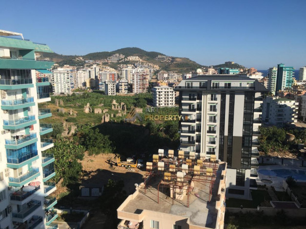 Меблированная квартира 1+1, 70м2 с видом на Средиземное море, районе Махмутлар - Ракурс 2