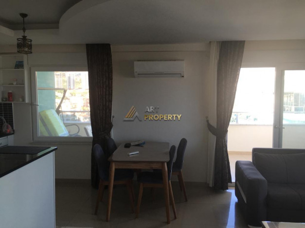 Меблированная квартира 1+1, 70м2 с видом на Средиземное море, районе Махмутлар - Ракурс 4