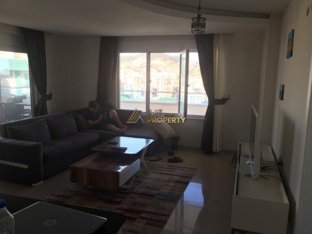 Меблированная квартира 1+1, 70м2 с видом на Средиземное море, районе Махмутлар - Ракурс 14