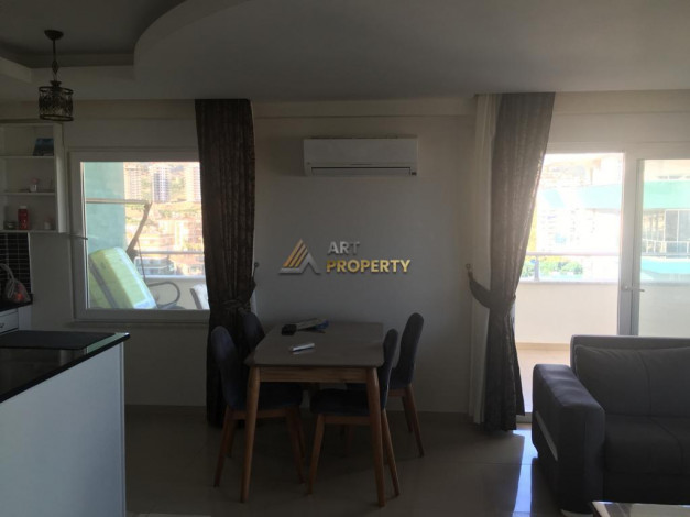 Меблированная квартира 1+1, 70м2 с видом на Средиземное море, районе Махмутлар - Ракурс 28