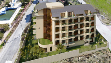 Новый проект на стадии строительства с квартирами 1+1, 2+1 в районе Паяллар - Ракурс 4