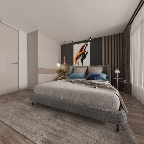 Новый проект на стадии строительства с квартирами 1+1, 2+1 в районе Паяллар - Ракурс 23