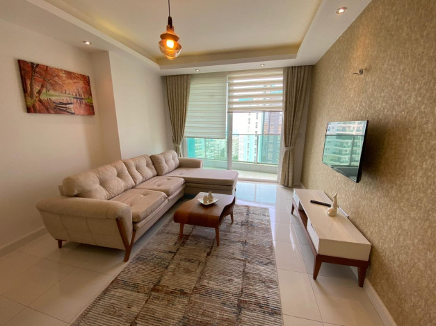 Уютная меблированная квартира планировки 1+1, 75м2 в район Махмутлар - Ракурс 4