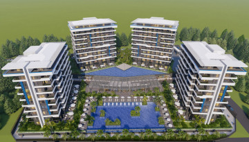 Шикарный инвестиционный проект с апартаментами 1+1, 2+1, 3+1, 4+1 и 5+1 в районе Окуджалар - Ракурс 2