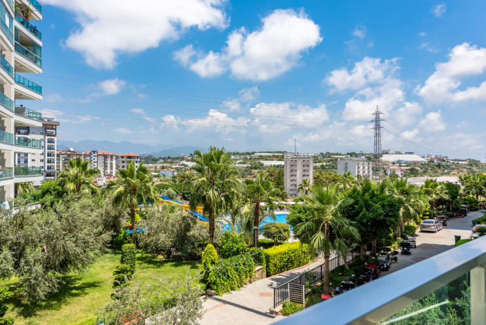 Меблированные апартаменты планировки 1+1, 77м2 в живописном районе Авсаллар - Ракурс 14