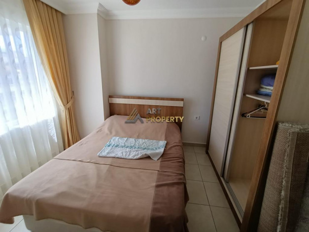 Меблированная квартира планировки 1+1, 65м2 в жилом комплексе, район Махмутлар - Ракурс 18