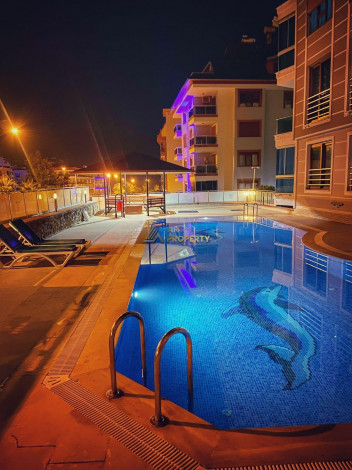 Меблированные апартаменты планировки 1+1, 65м2 в жилом комплексе, район Кестель - Ракурс 23