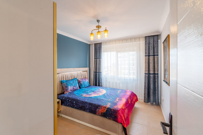 Меблированная квартира планировки 1+1, 60м2 в популярном жилом комплексе, Махмутлар - Ракурс 4