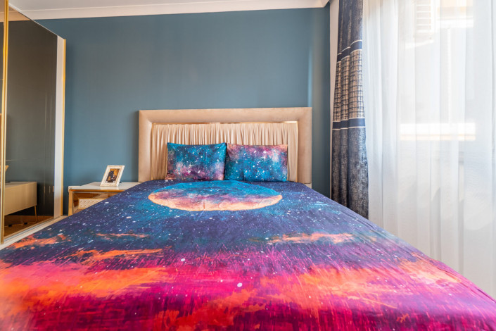 Меблированная квартира планировки 1+1, 60м2 в популярном жилом комплексе, Махмутлар - Ракурс 6