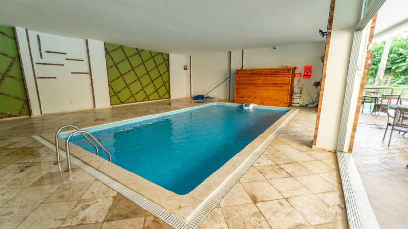 Меблированная квартира планировки 1+1, 60м2 в популярном жилом комплексе, Махмутлар - Ракурс 25