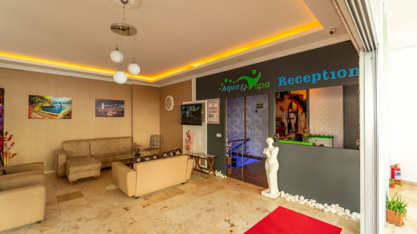 Меблированная квартира планировки 1+1, 60м2 в популярном жилом комплексе, Махмутлар - Ракурс 27