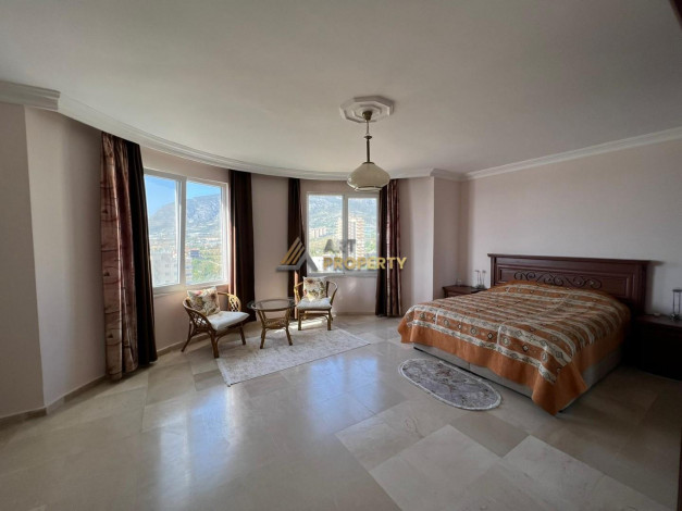 Меблированная квартира планировки 3+1, 210м2 с видом на горы в районе Махмутлар - Ракурс 21