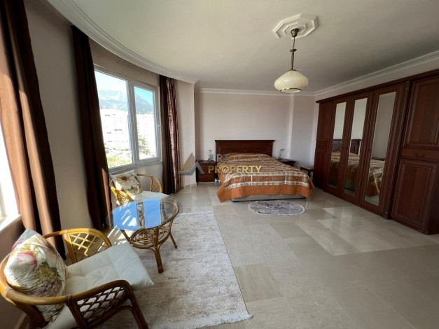 Меблированная квартира планировки 3+1, 210м2 с видом на горы в районе Махмутлар - Ракурс 22