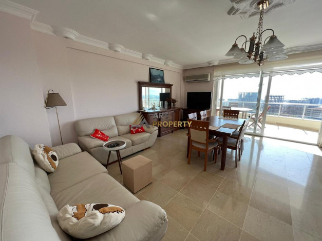 Меблированная квартира планировки 3+1, 210м2 с видом на горы в районе Махмутлар - Ракурс 25