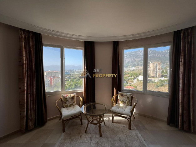 Меблированная квартира планировки 3+1, 210м2 с видом на горы в районе Махмутлар - Ракурс 28