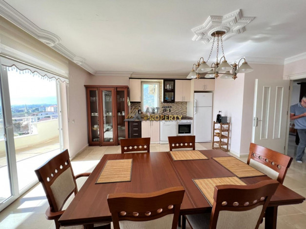 Меблированная квартира планировки 3+1, 210м2 с видом на горы в районе Махмутлар - Ракурс 31